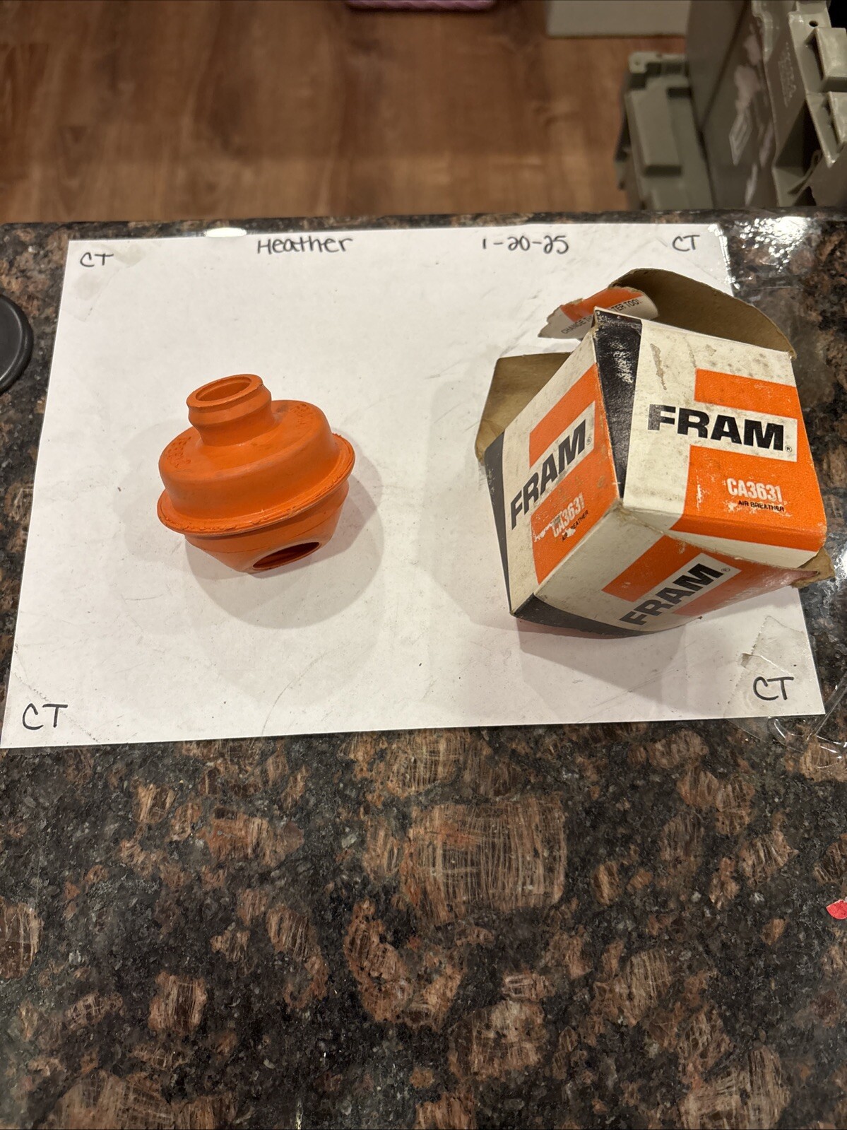 NEW FRAM CA3631 AIR BREATHER FILTER - Image 4