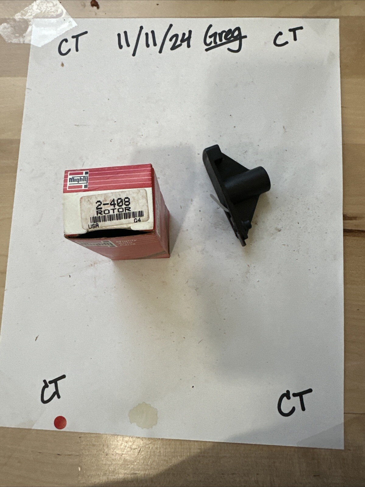 NEW!!! Genuine 2-408 CHRYSLER ROTOR