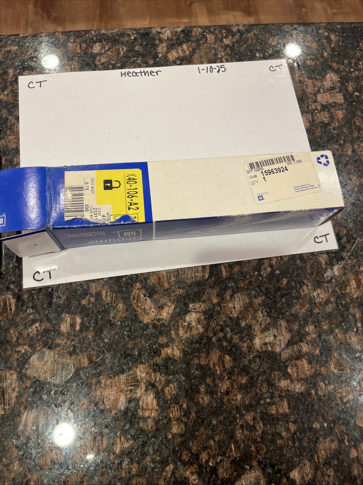 NEW Genuine General Motors GM FRONT SWAY BAR END - Image 3