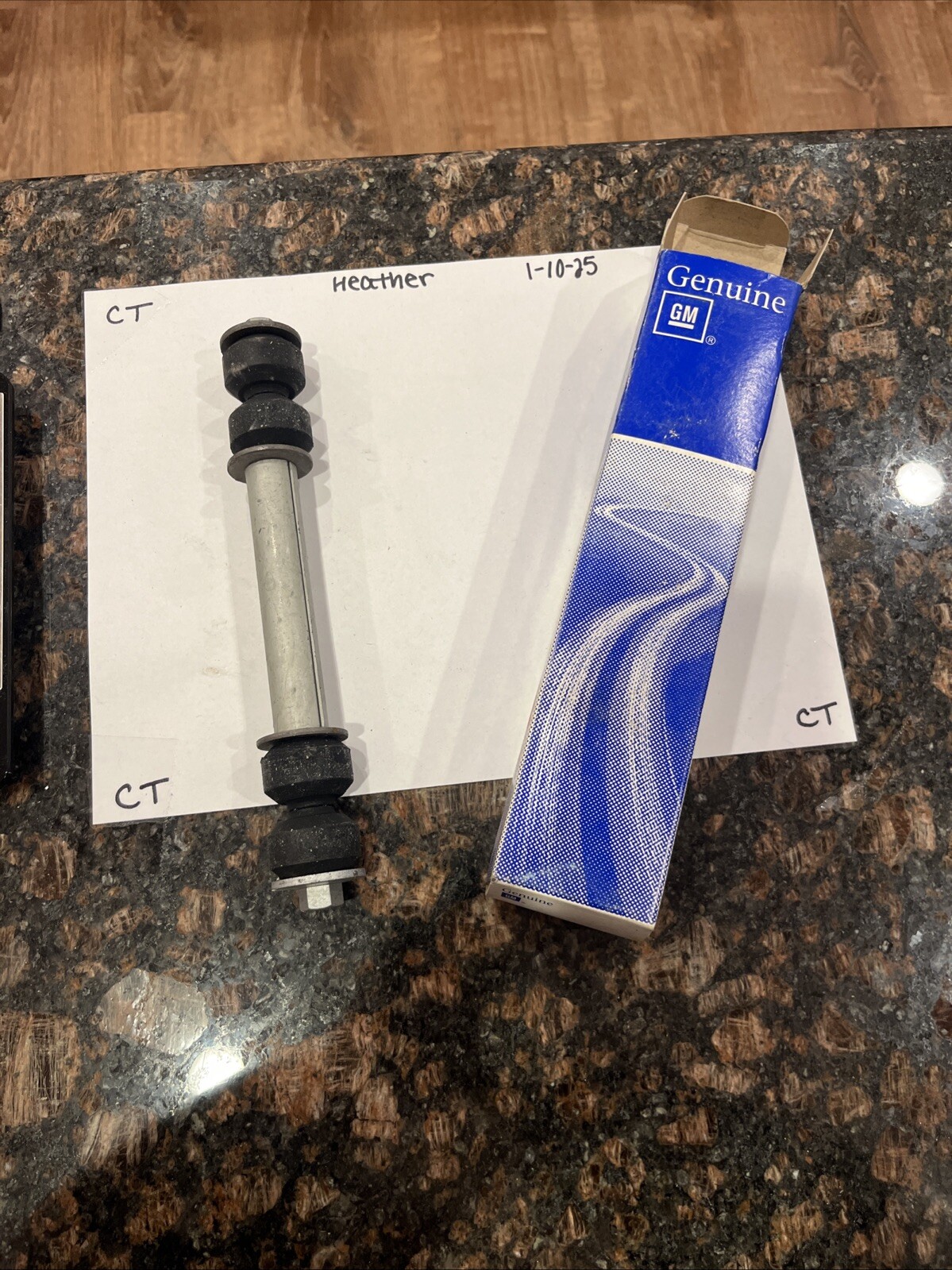 NEW Genuine General Motors GM FRONT SWAY BAR END