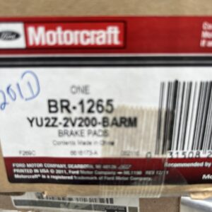 NEW Motorcraft Rear Drum Brake Shoes BR-1265 / Ford YU2Z-2V200-BARM 2000-2013