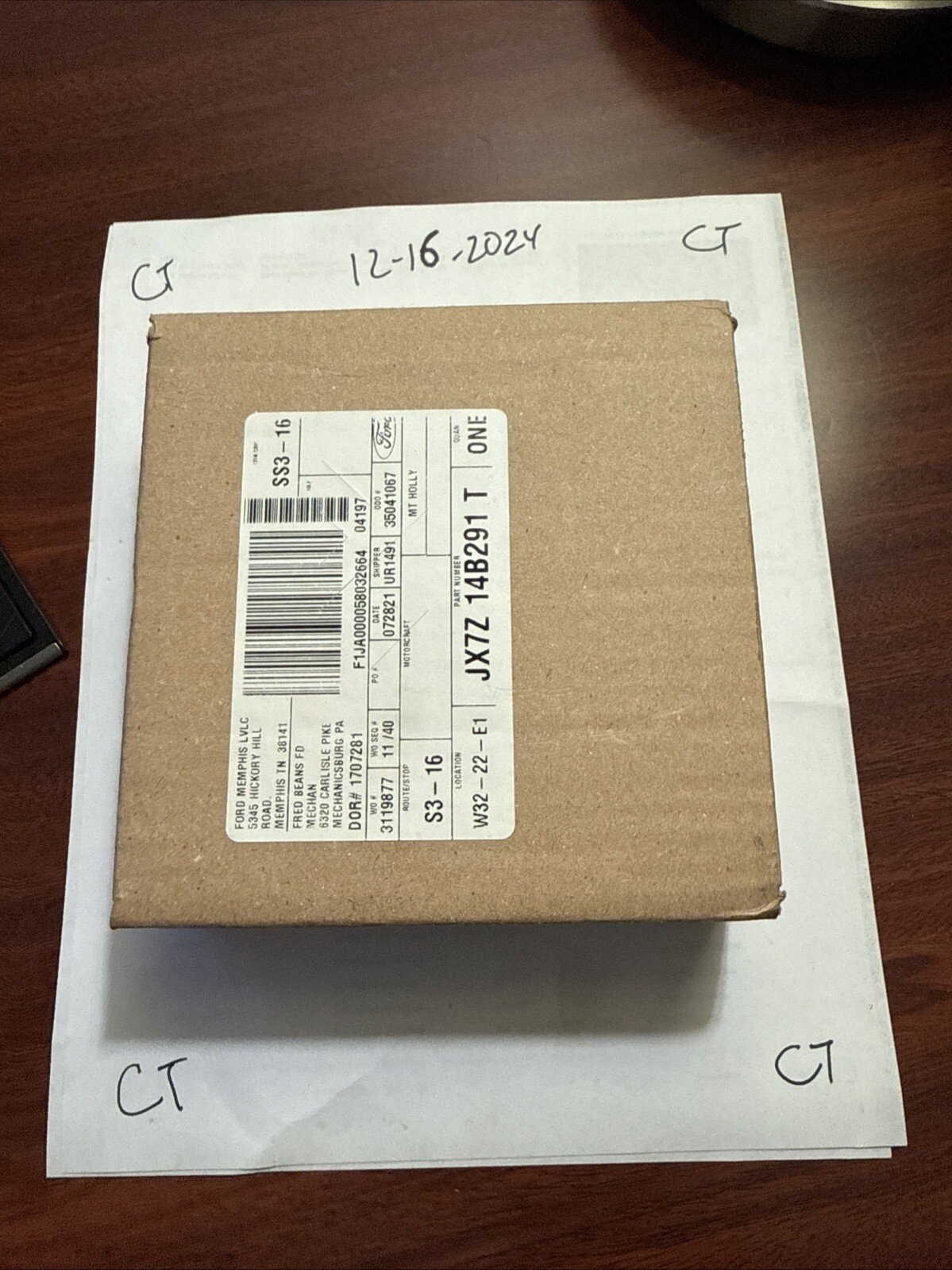 NEW OEM Ford Front LH Door Control Module JX7Z14B291T Bronco Sport Aviator 20-23