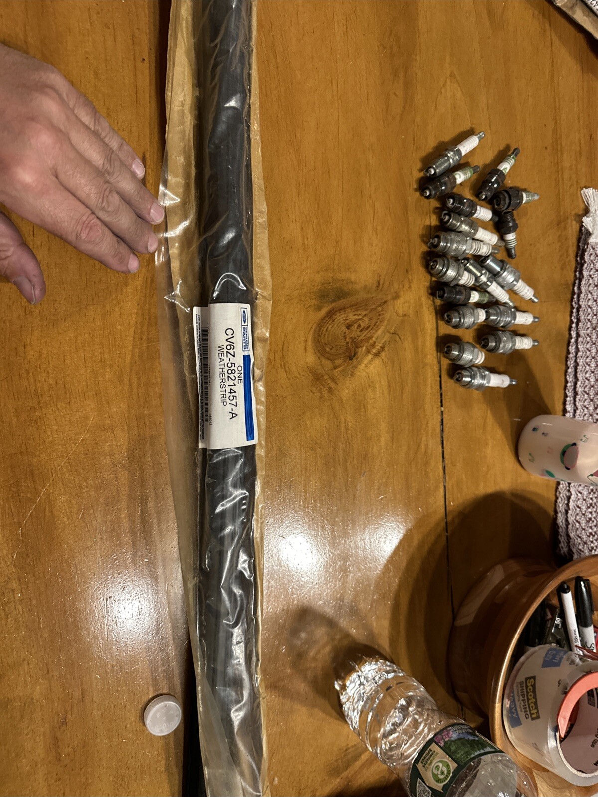 NEW OEM Ford Front Left Inner Belt Weatherstrip CV6Z-5821457-A Focus 2012-2018 - Image 3