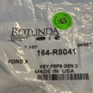 NEW OEM Ford Replacement Emergency Key Blank Insert 164-R8041 For 164-R8092