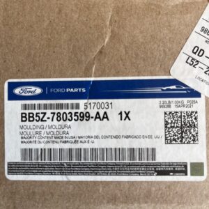 NEW OEM Ford Windshield Pillar Trim Right Charcoal BB5Z7803598AA Explorer 11-15