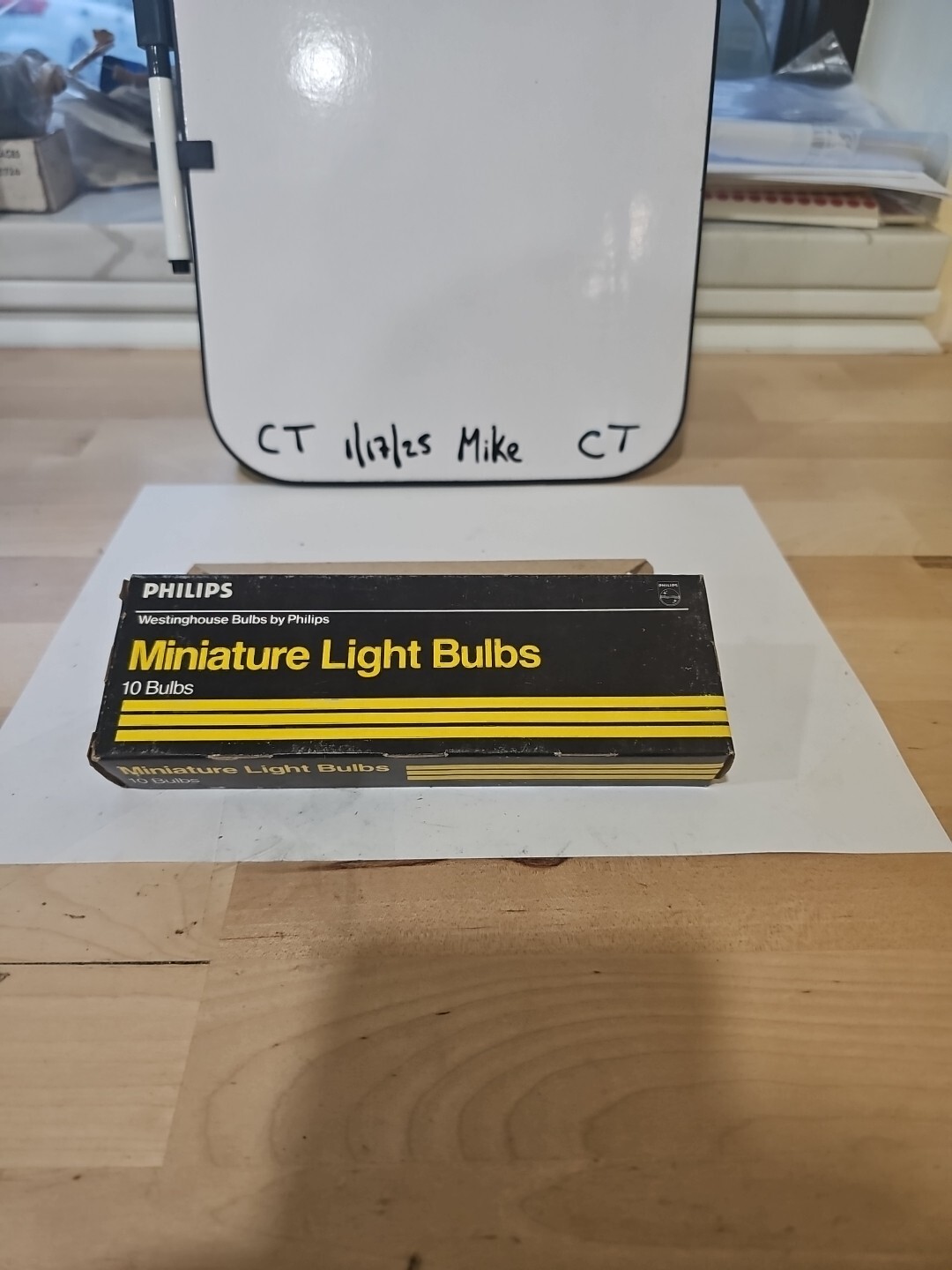 NEW PHILIPS Mini Lamp Bulbs #1155 12v 4cp - 10 pack— N.O.S. (1 Box Of 10 Bulbs) - Image 4