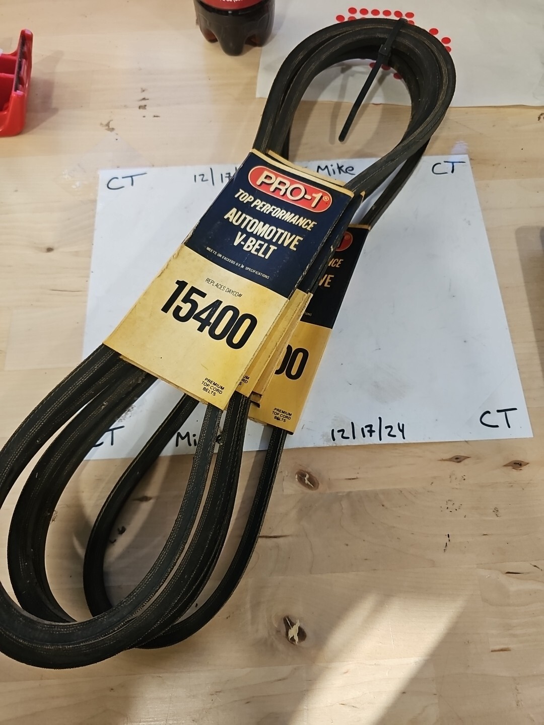 NEW PRO-1 15405 AUTOMOTIVE V-BELT - Image 3