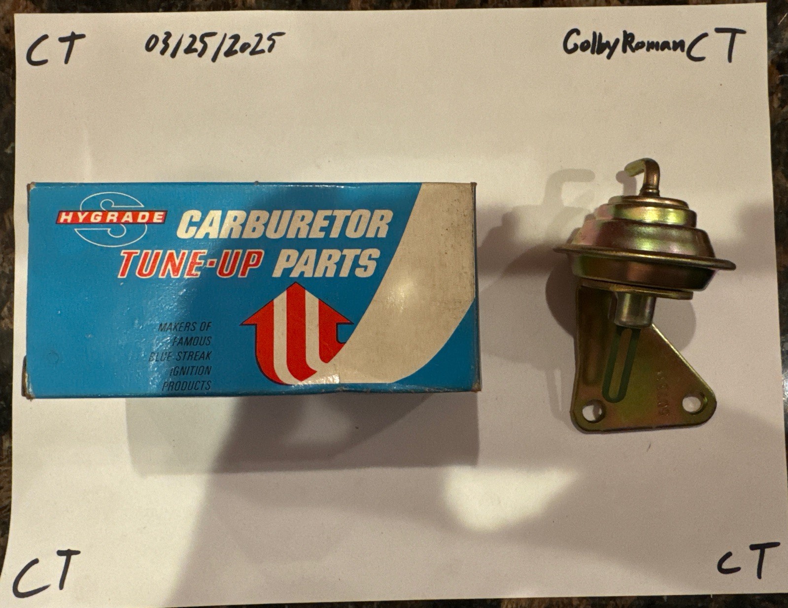 NEW SMP Standard Motor Products Hygrade CPA-119 CPA119 Choke Pull Off