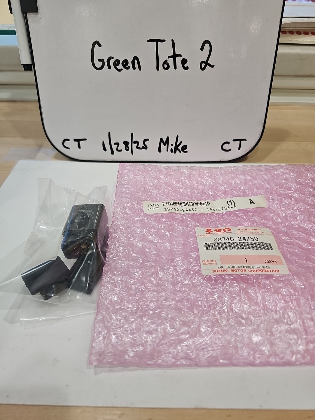 NEW SUZUKI RELAY ASSEMBLY FUEL STAND FAN OFF FITS MANY - SEE FITMENT 38740-24X50