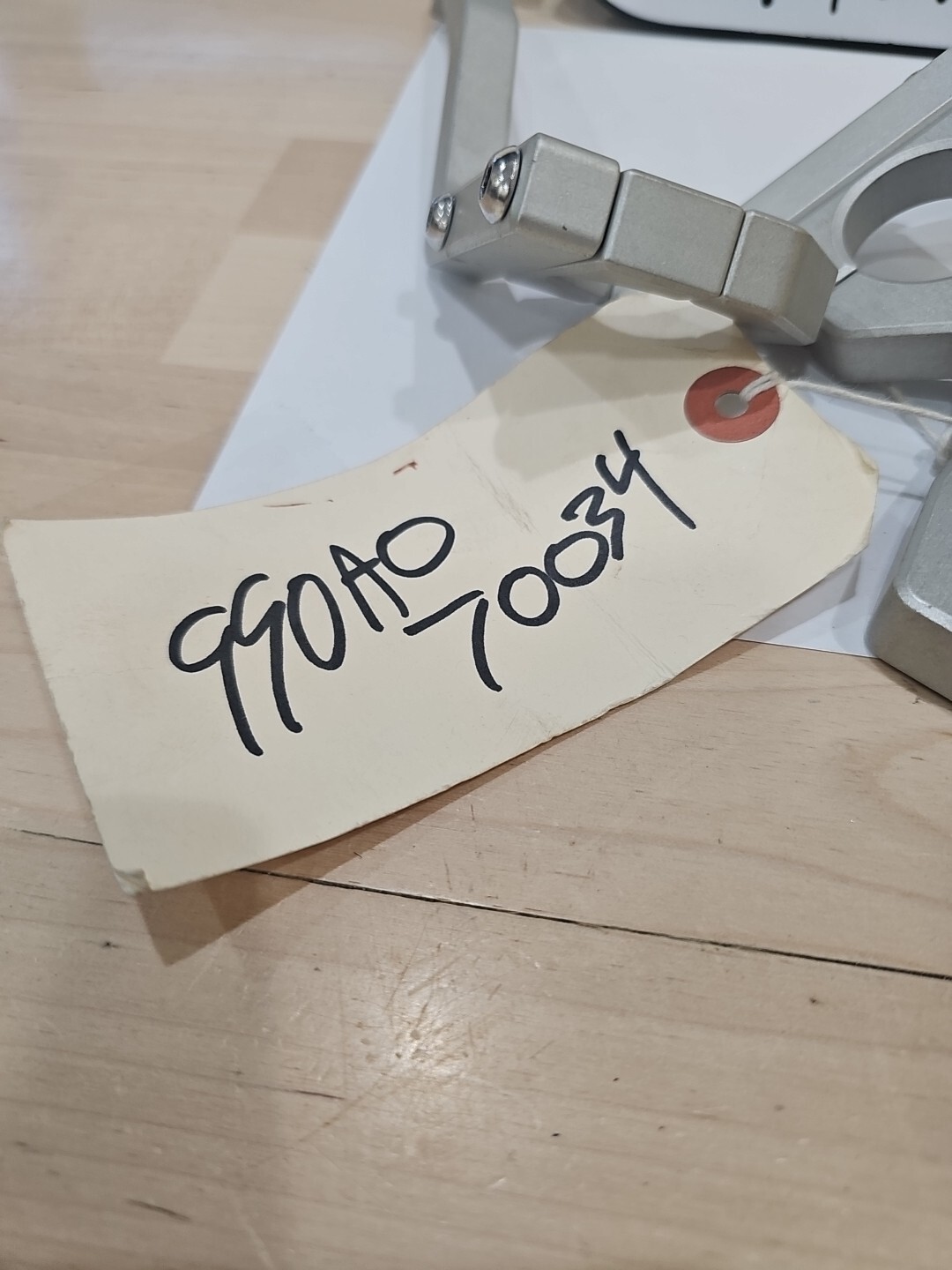 NOS 06-09 Suzuki Boulevard Poly Windshield Brackets Only For M109R # 990A0-70034 - Image 3