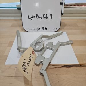 NOS 06-09 Suzuki Boulevard Poly Windshield Brackets Only For M109R # 990A0-70034