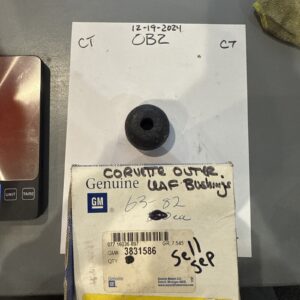 NOS 1963-1981 Chevrolet Corvette Rear Leaf Spring Cushion # 3831586 Marked ABF