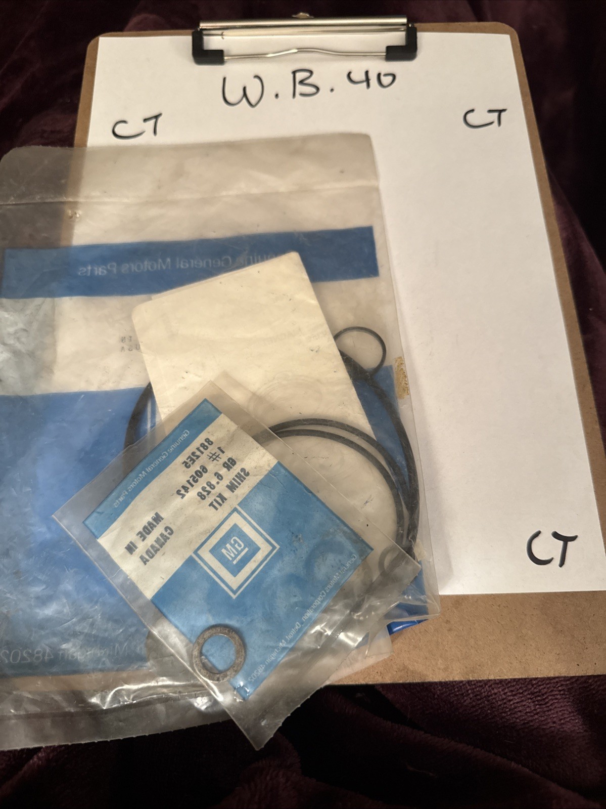 NOS 7848522 - SEAL KIT - General Motors CORVETTE - Image 3