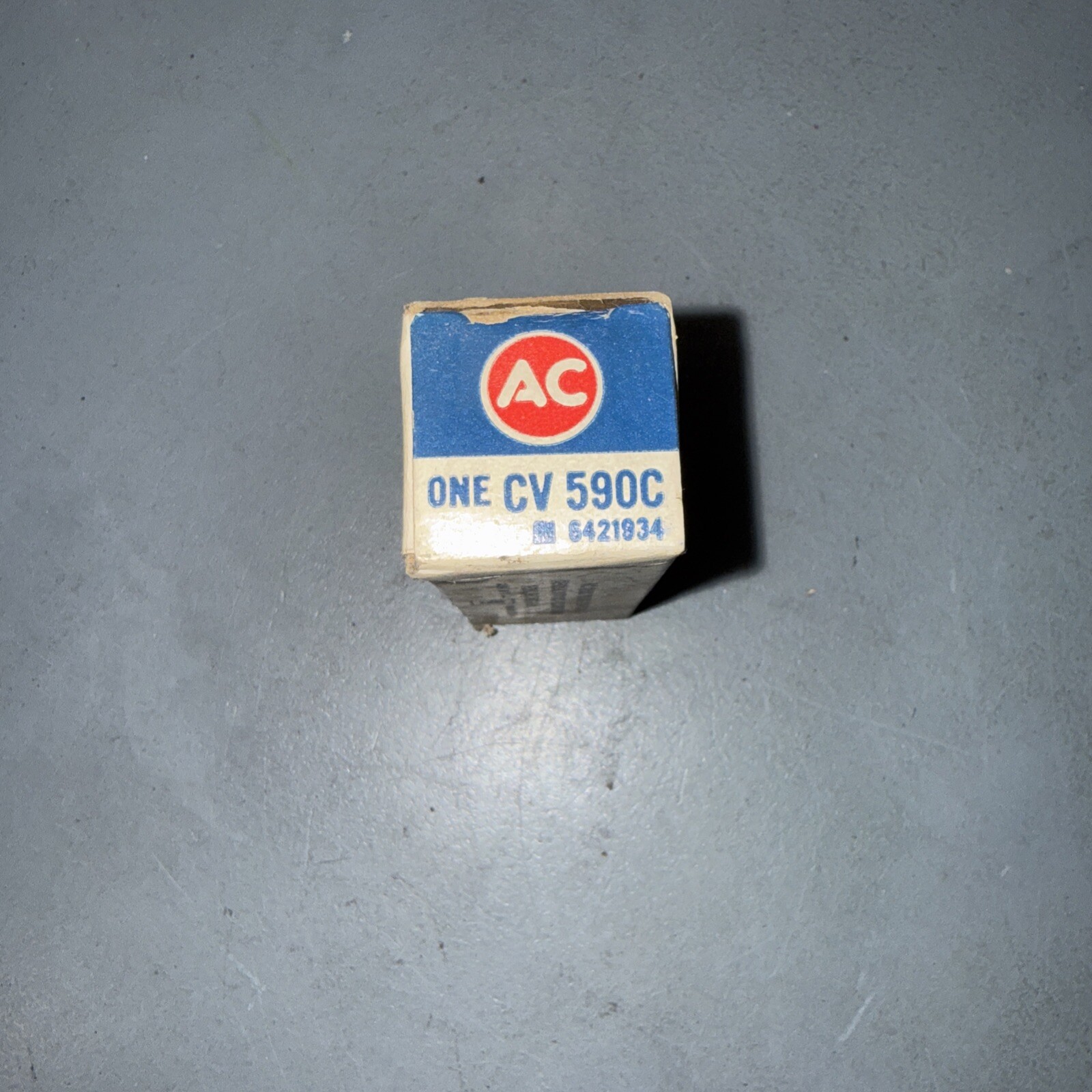 NOS AC CV590C PCV Valve For 62-66 Chevrolet V8/Corvette 6421934 New