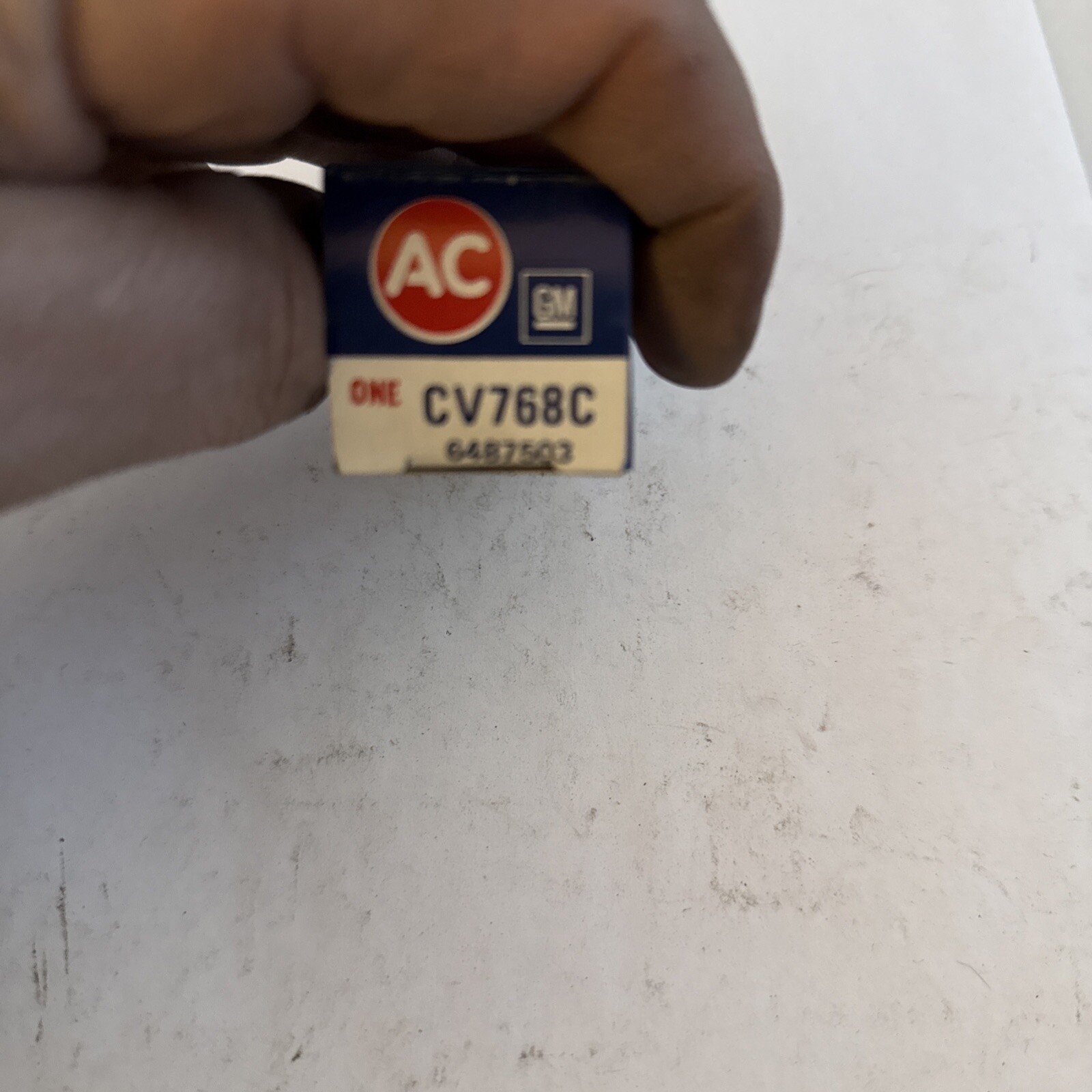 NOS AC CV768C PCV VALVE GM 648750 FOR 67 Chevelle/Camaro - Image 3