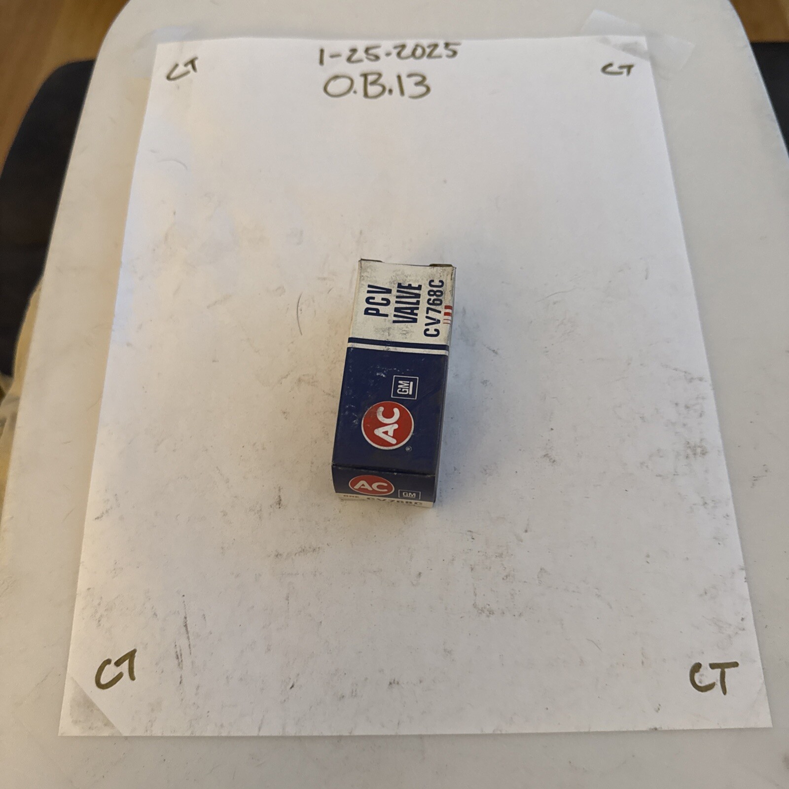 NOS AC CV768C PCV VALVE GM 648750 FOR 67 Chevelle/Camaro