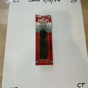 NOS Dorman/Help 02411 /02411C Plastic Plug Buttons Pkg 8