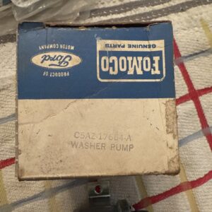 NOS  FORD  C5AF-17664-A  Windshield Washer Pump - 3/69 Date Code  Mach 1 Shelby