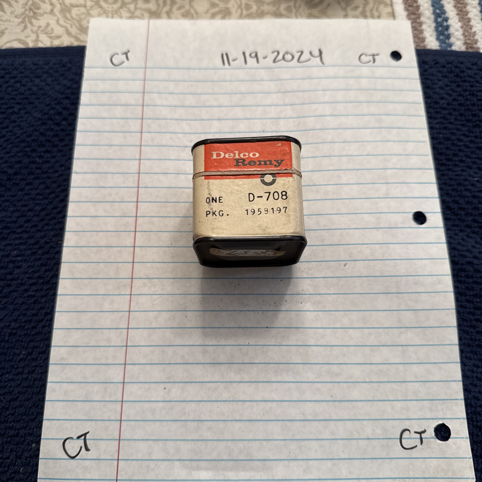 NOS GM 1958197 1962-1964 CORVETTE GENERATOR BRUSH SET