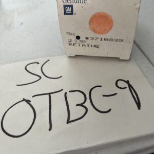 NOS Genuine GM 61-63 68-82 Corvette Cigarette Lighter Housing Retainer 3710839