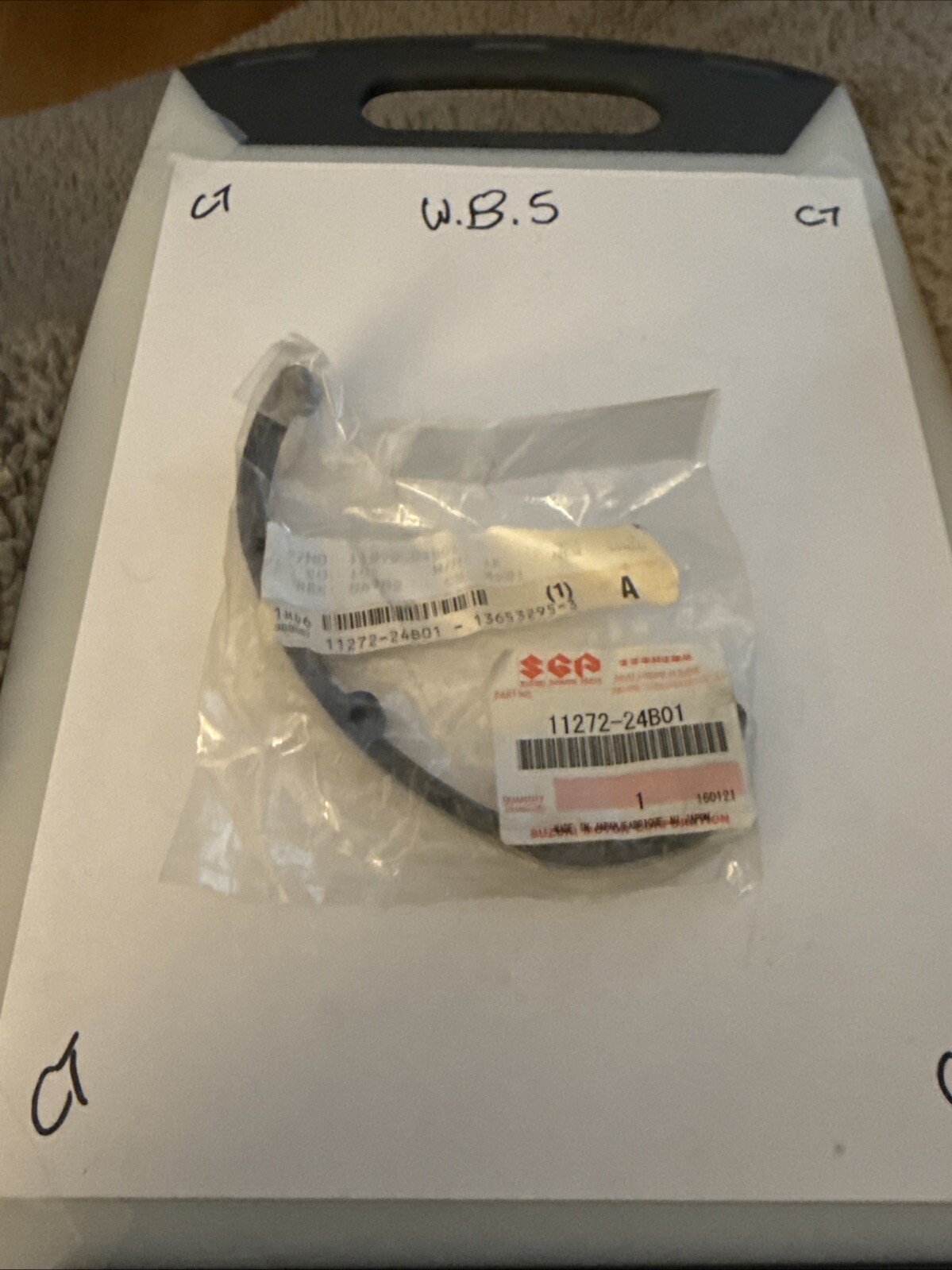 NOS OEM Suzuki 1986-200 LS650 nos cushion head cover cap 11272-24b01