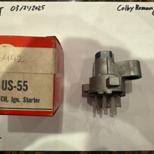 NOS STANDARD US-55 Ignition Switch 1968 Corvette, Caprice, Impala 7 Pin USA RARE
