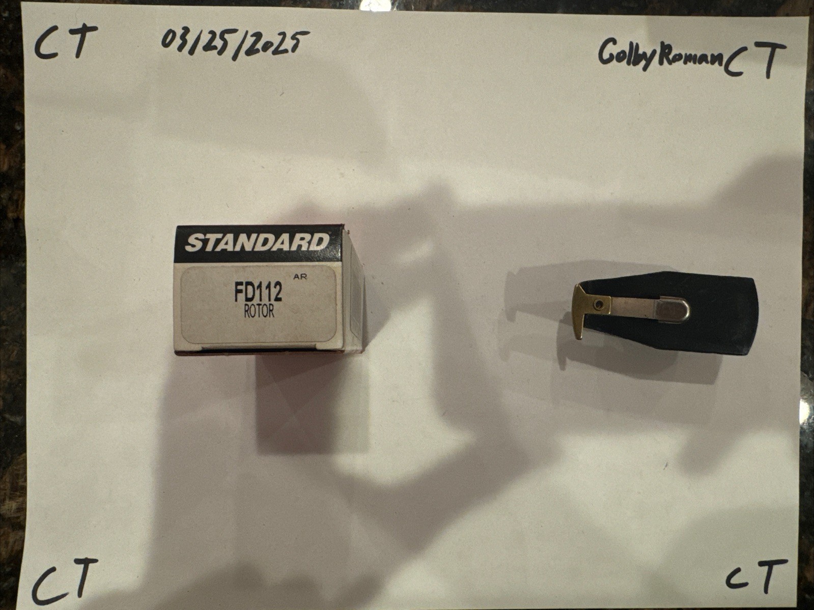 NOS Standard Motor Products FD-112 Distributor Rotor - Image 3