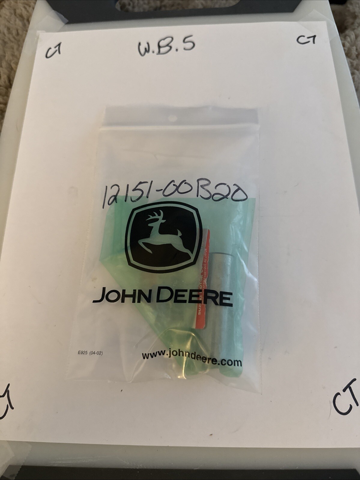 NOS Suzuki RM250 RM 250 1987-1988 OEM Genuine Piston Pin 12151-00B20