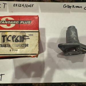 NOS Trailer Connector Plug  Standard Motor Products  TCP61F