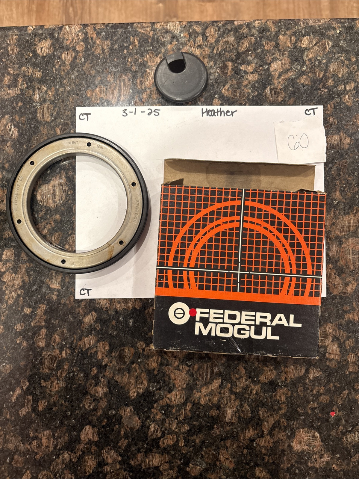 National Federal Mogul Wheel Seal 376590A