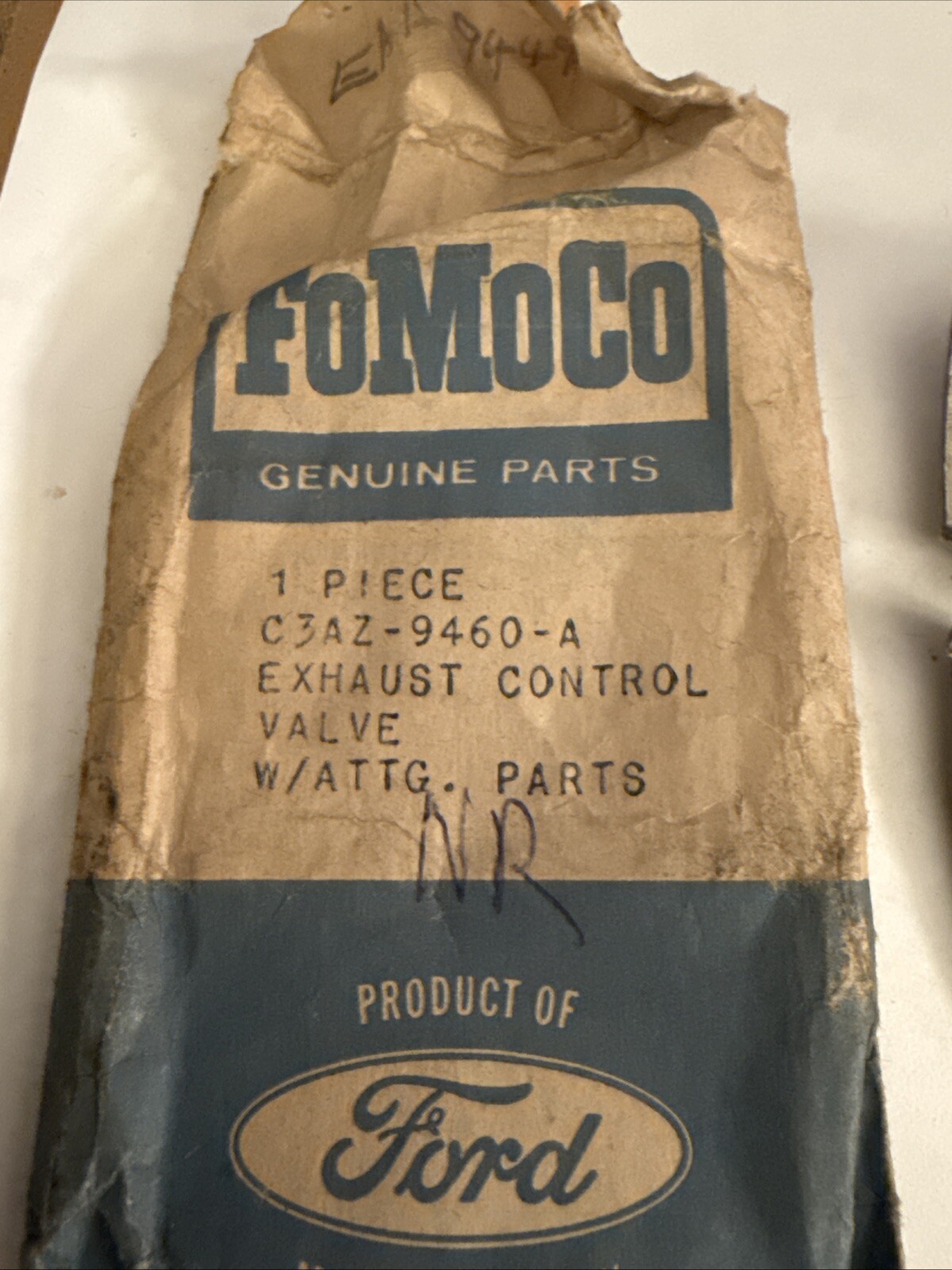 New NOS Fomoco Exhaust Heat Riser Plate C3AZ-9460-A 1963-64 Ford 223 6-Cylinder - Image 3