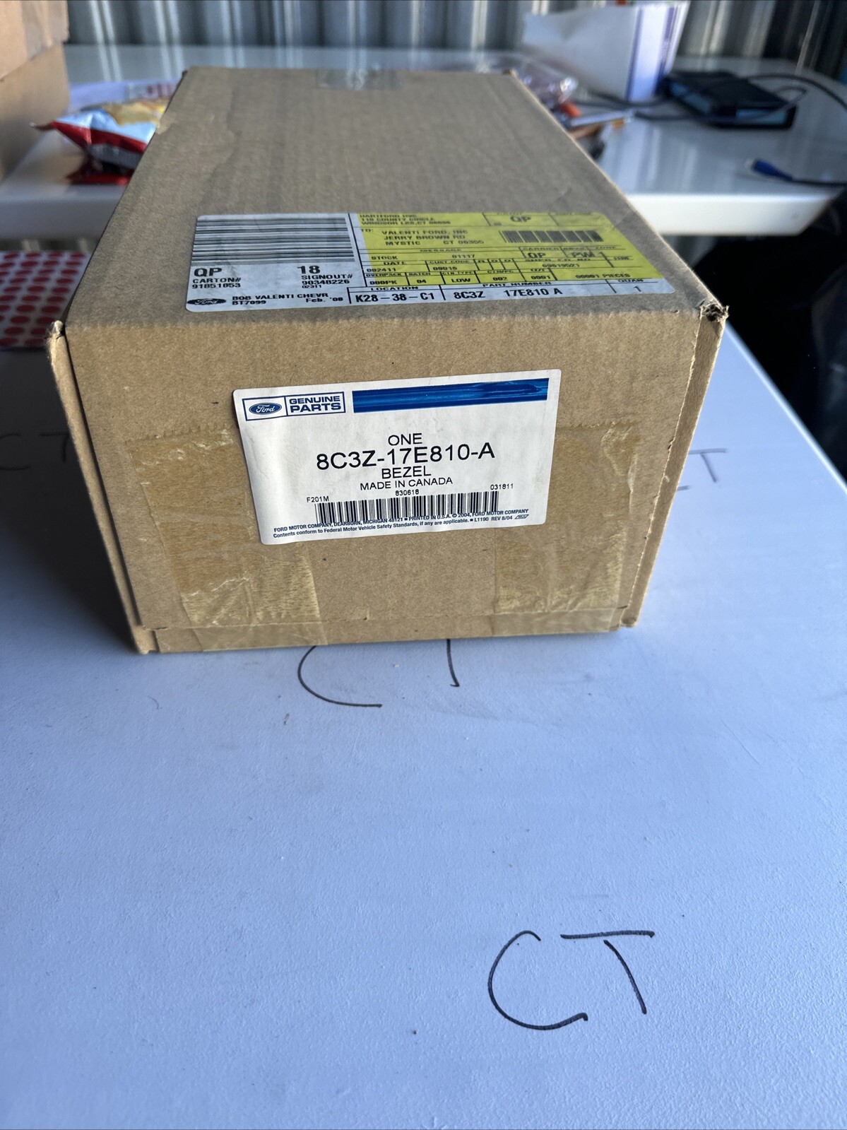 New OEM 2008 2009 Ford F250 F350 Fog Light Cover RH 8C3Z-17E810-A - Image 3