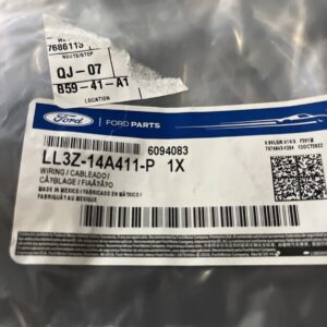 New OEM Ford Wire Assembly Jumper LL3Z-14A411-P