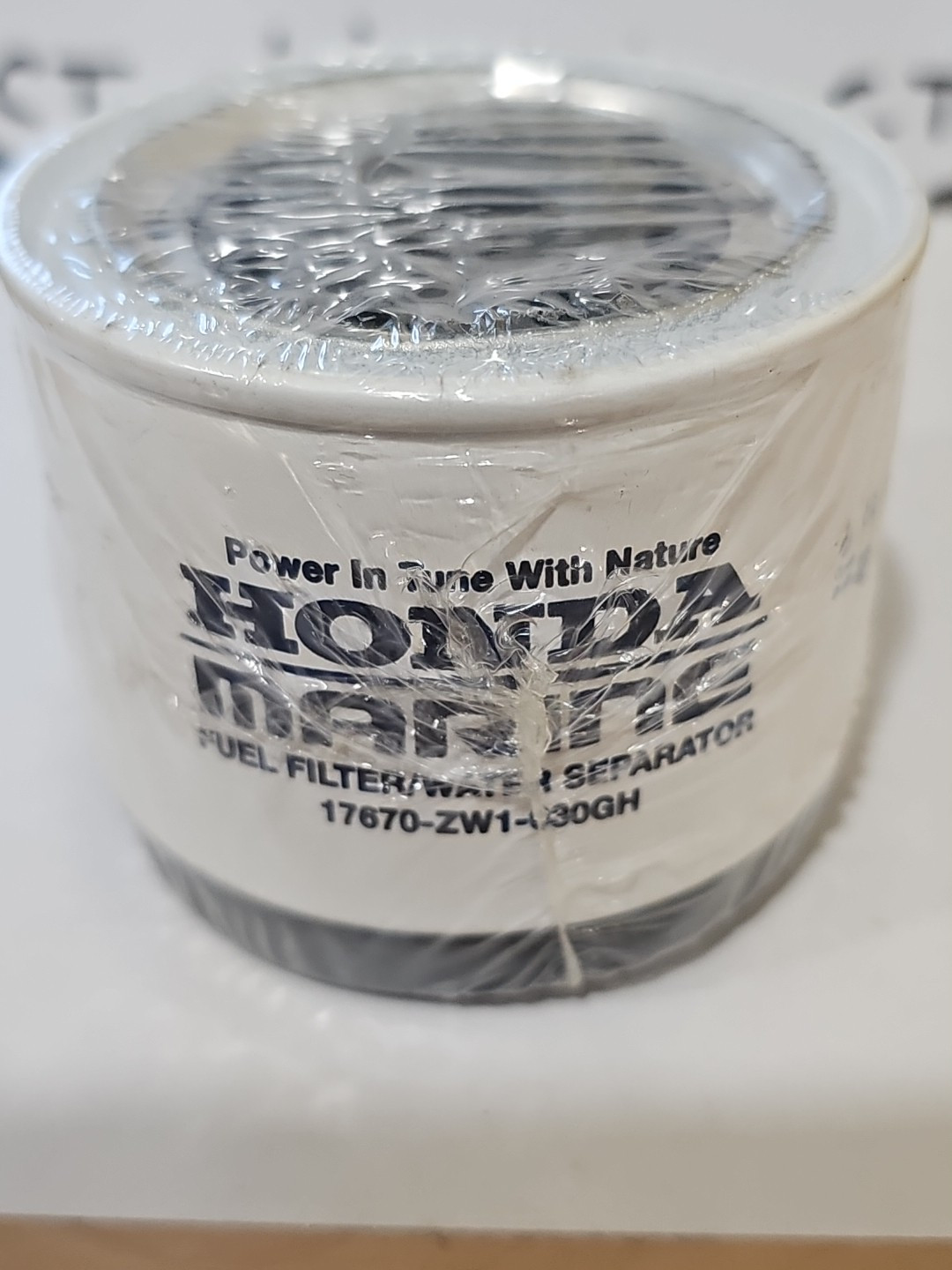 New OEM Outboard Honda Oil Filter # 17670-ZW1-030GH - Image 3