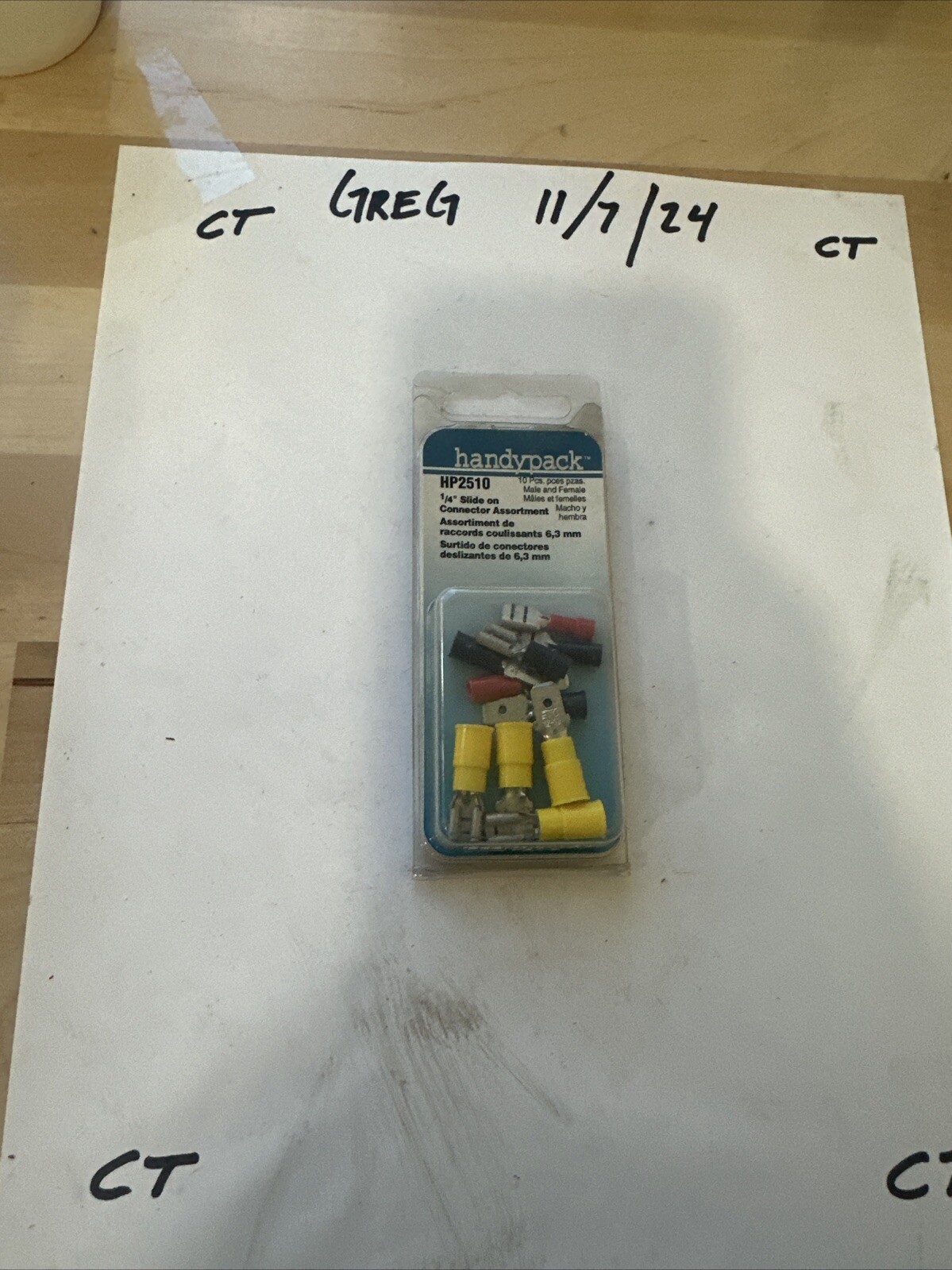 New SMP Handy Pack Wire Terminal Clip HP2510