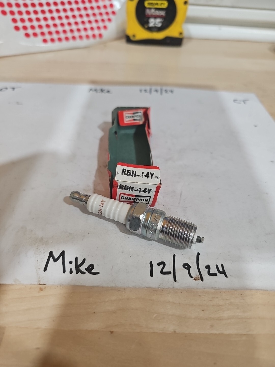 New Spark Plug Champion Spark Plugs RBN14Y