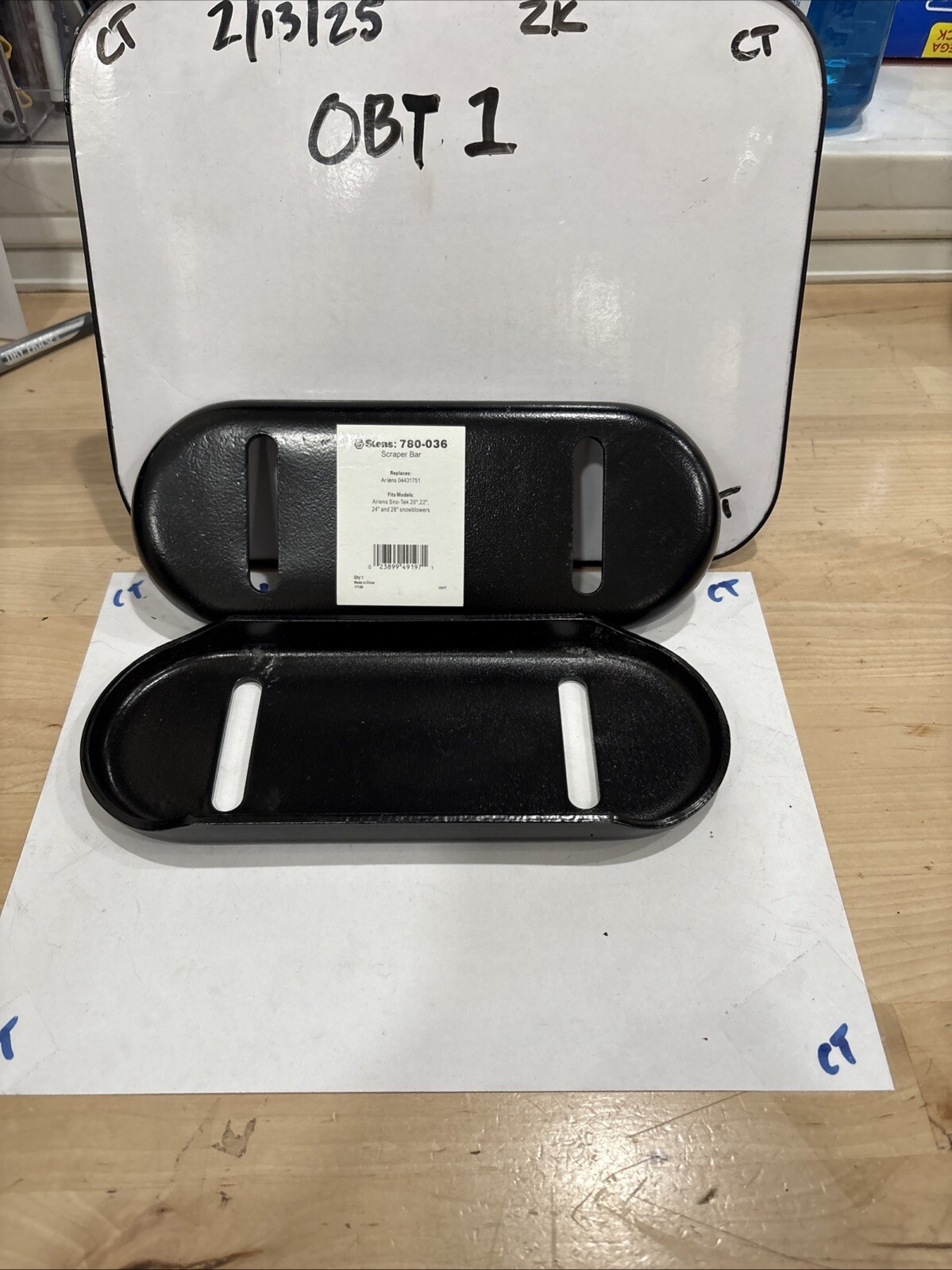 New Stens Skid Shoe for Ariens Sno-Tek 20" 22" 24" 28" snowblowers 780-036