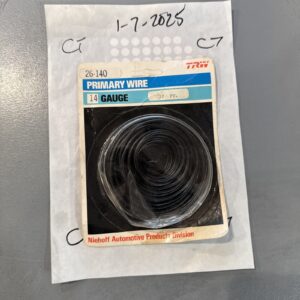 Niehoff 14 Gauge Primary Wire Black 20 Feet 26-140