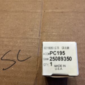 OEM AC Delco Light Bulb PC195 - GM25089350 Instrument Panel Light 077 11167 LC27