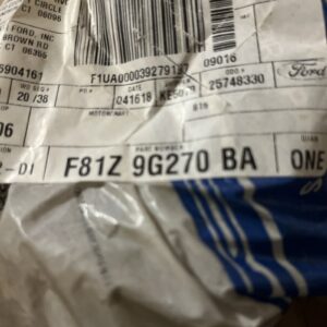 OEM Ford Fuel Filter Cap Powerstroke 7.3L Diesel 98-09 Super Duty F81Z-9G270-BA