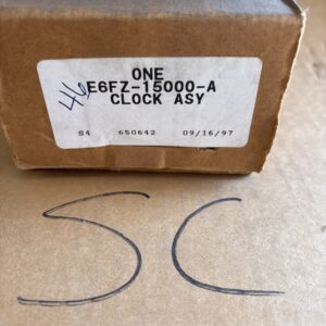 OEM Genuine Ford Clock ASY E6FZ-15000-A Vintage