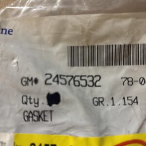 OEM Genuine GM Thermostat Adapter Gasket Black 98-03 Chevrolet GMC 24576532