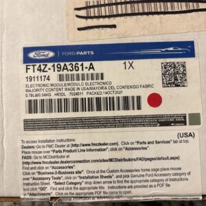 OEM Keyless Remote Control Security System Auto Starter Ford FT4Z19A361A