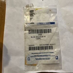 OEM NEW 06-12 Ford Lincoln Mercury Fusion MKZ Milan Zephyr Tape 9L3Z-5423726-A