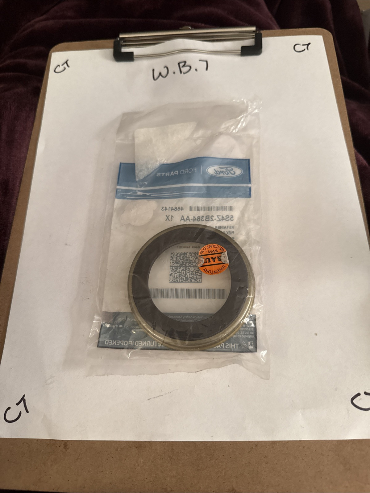 OEM NEW 2004-2011 Ford Focus Lock Washer Tooth Sensor 5S4Z2B384AA - Image 3