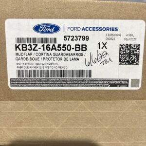 OEM NEW 2019-2020 Ford Ranger Kit Mudflap Splash Guards Rear Pair KB3Z-16A550-BB