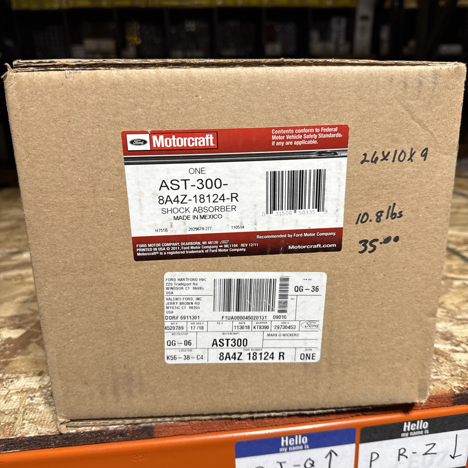 OEM NEW Ford Taurus X Eddie Bauer Wagon Limited Suspension Strut 8A4Z-18124-R