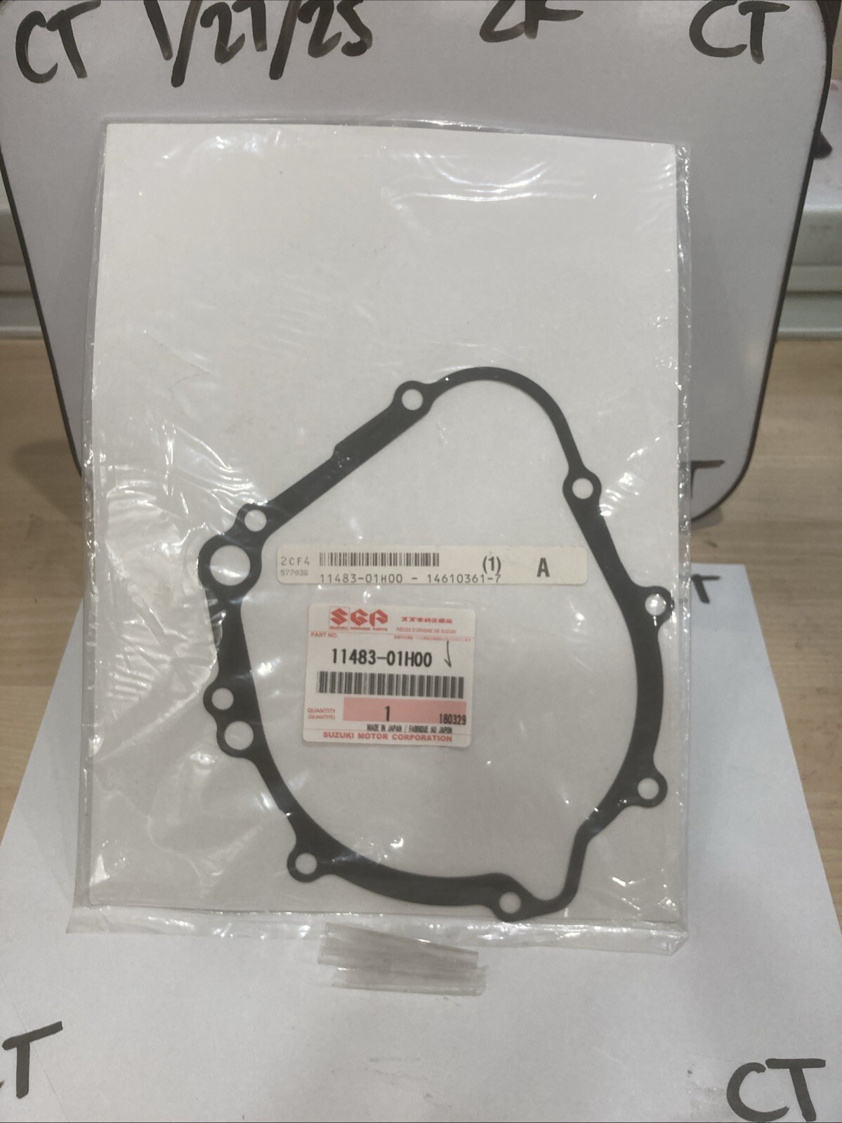 OEM Suzuki 1148301H00 Gasket Generator Cover 11483-01h00
