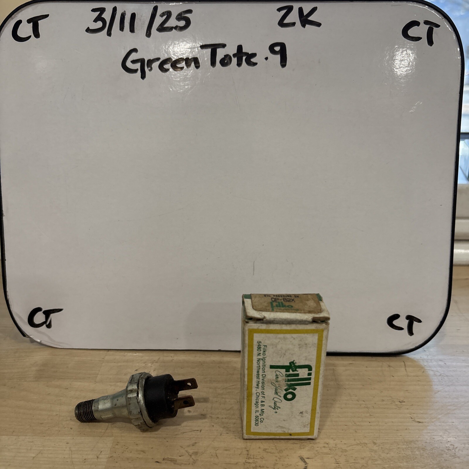 OP-82X Oil Pressure Sender Buick Chevy GM Trucks Old's Pontiac NOS Vintage