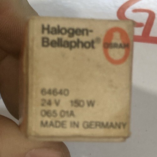 OSRAM Halogen Display / Optic Lamp HLX Bulb (No. 64640) 24v 150w - Image 4